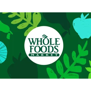 $10.00 USD Whole foods market gift card🔥 𝐈𝐍𝐒𝐓𝐀𝐍𝐓 𝐃𝐄𝐋𝐈𝐕𝐄𝐑𝐘☄️