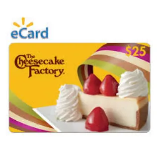 $25.00 Cheese Factory Gift Card🔥 𝐀𝐔𝐓𝐎 𝐃𝐄𝐋𝐈𝐕𝐄𝐑𝐘 🚀