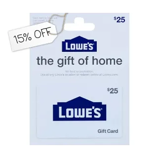 $25.00 USD Lowe's US only🔥Single code 𝐈𝐍𝐒𝐓𝐀𝐍𝐓 𝐃𝐄𝐋𝐈𝐕𝐄𝐑𝐘☄️