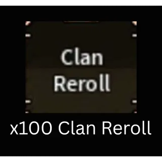 100 Clan Reroll - Devil Hunter