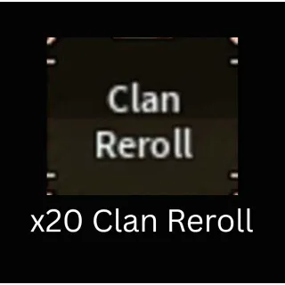 Devil Hunter - 20 Clan Rerolls