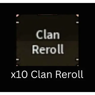 10 Clan Reroll - Devil Hunter