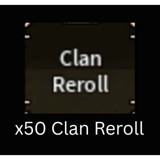 Devil Hunter - 50 Clan Rerolls