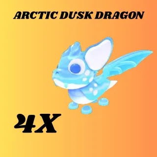 ARCTIC DUSK DRAGON 4X - Adopt Me 