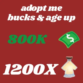 Bucks Age Up Potions - Adopt Me 
