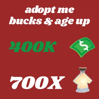 Bucks Age Up Potions - Adopt Me 