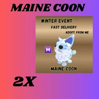 MAINE COON MEGA 2X - Adopt Me 