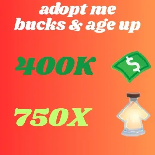 Bucks Age Up Potions - Adopt Me 