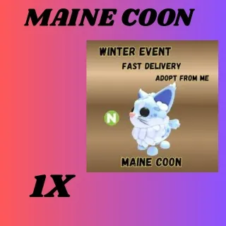 MAINE COON NEON 1X - Adopt Me 