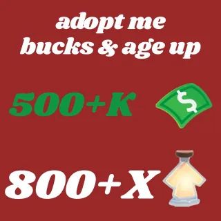 Bucks Age Up Potions - Adopt Me 