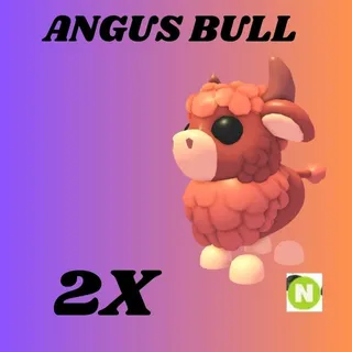 ANGUS BULL 2X NEON - Adopt Me 