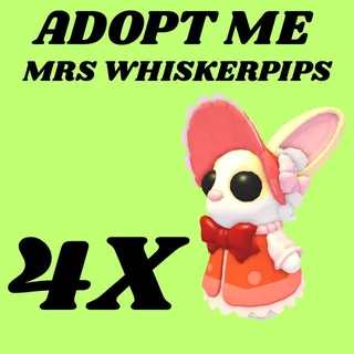 MRS WHISKERPIPS 4X - Adopt Me 