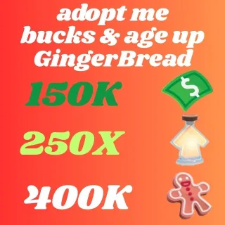 GingerBread  Age Up Poitions Bucks - Adopt Me 
