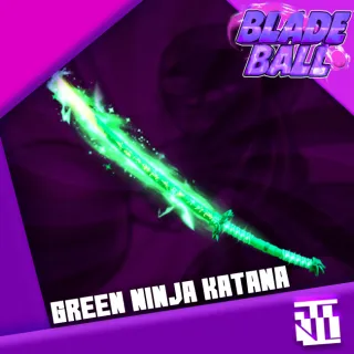 Green ninja katana | Blade ball