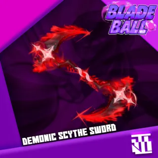 Demonic scythe sword | Blade ball