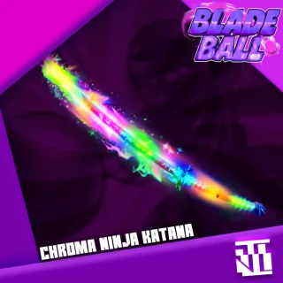 Chroma ninja katana | Blade ball