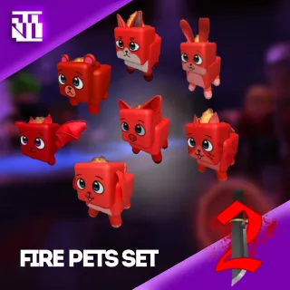 Fire Pets set | MM2 | Murder Mystery 2