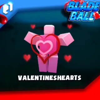 Valentines Hearts | Emote | Blade ball