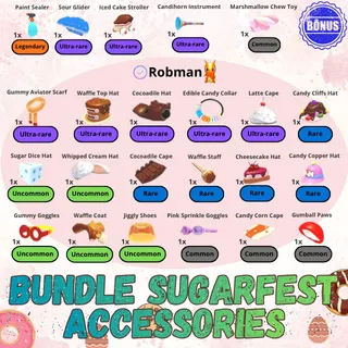 BUNDLE SUGARFEST ACCESSORIES