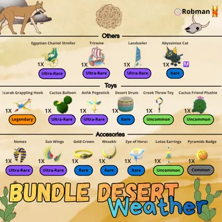 BUNDLE DESERT WEATHER