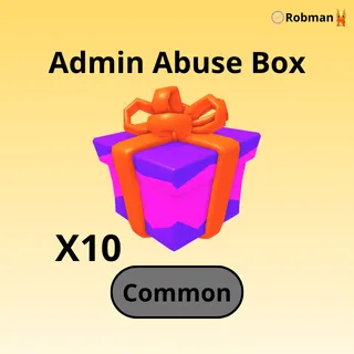 X10 ADMIN ABUSE BOX