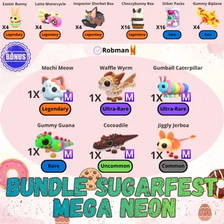 BUNDLE SUGARFEST MEGA NEON