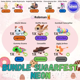 BUNDLE SUGARFEST NEON