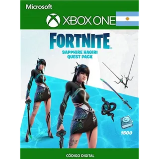 FORTNITE: SAPPHIRE HAGIRI QUEST PACK