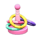Pastel Ringtoss: Animal Crossing
