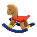 Colorful Rocking Horse: Animal Crossing