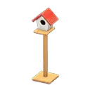 Red & White Birdhouse: Animal Crossing