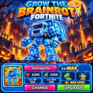 MAXED Garbagzilla 630K HP 630K ATK Brainrot