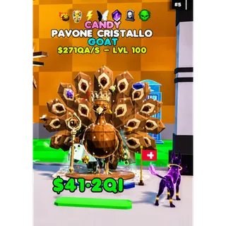 7 TRAITS CANDY PAVONE CRISTALLO LVL 100 Kick a Lucky Rot