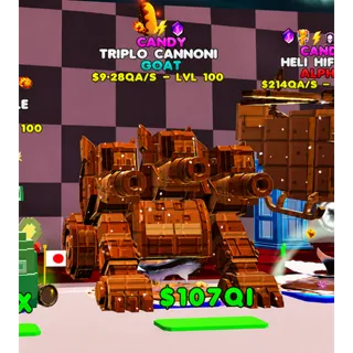 CANDY Triplo Cannoni Kick a Lucky Rot