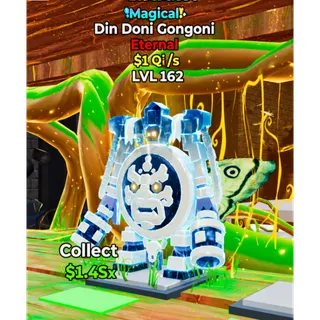 "Money maker" 1Qi/s Beautiful  Din Doni Gongoni LVL 162 Steal The Brainrot