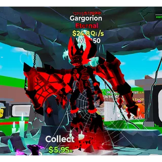 MAXED 24.8 Qi/s Darkness Gargorion Eternal LVL 250 Brainrot