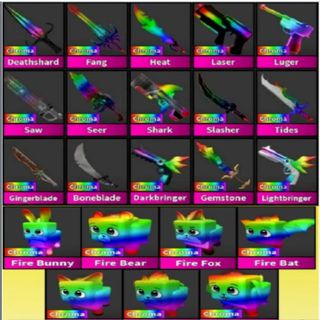 Gear  mm2 chroma luger - Game Items - Gameflip