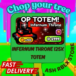 Chop Your Tree x10 Infernum Throne x125