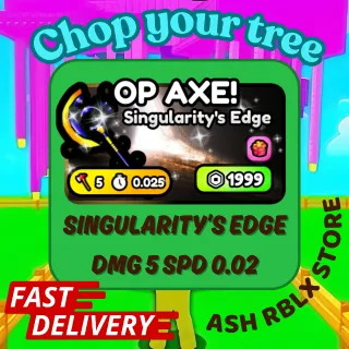Chop Your Tree singularity's edge