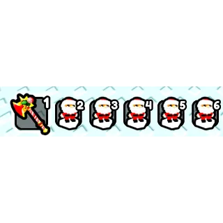 Crop your tree 1x Festive Chopper x5 Saint Nicholas