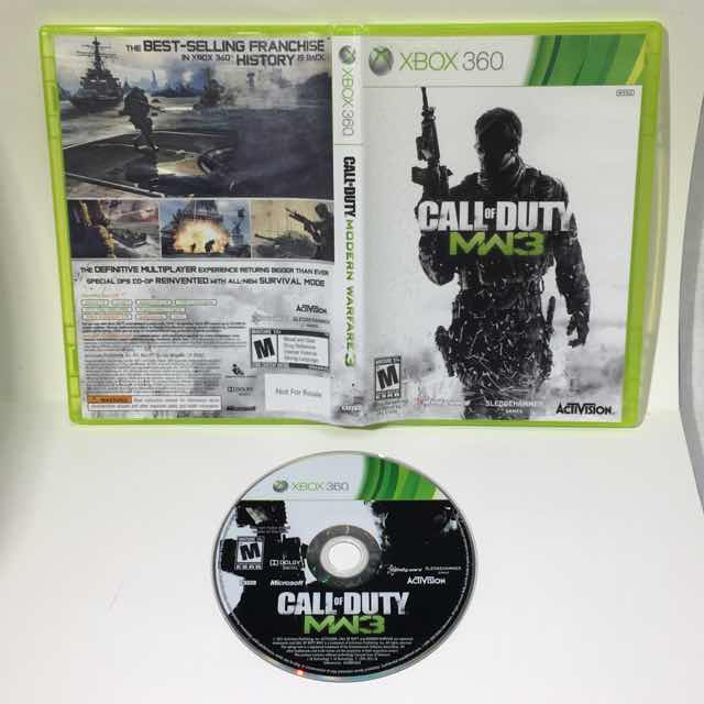 call of duty mw3 xbox 360