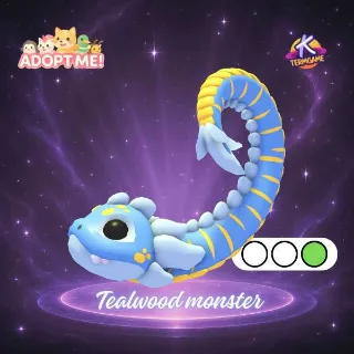💚Tealwood Monster N - Adopt Me