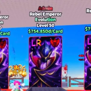 X5 Admin Rebel Emperor - Anime Card Farm