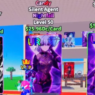 25.96dc Candy Silent Agent - Anime Card Farm | Need Conveyor Lv16