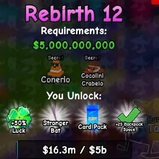 Rebirth12 Plants Vs Brainrots