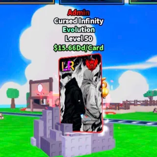 15.66dd Admin Cursed Infinity - Conveyor Lv18 Anime Card Farm