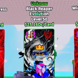 25.16dc Unknow Black Reaper | Anime Card Farm