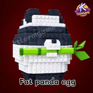 5x Fat Panda Egg - Catch And Tame