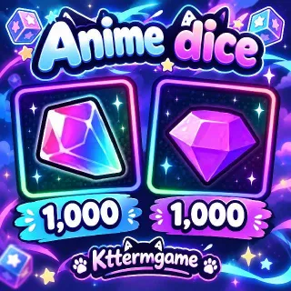1k Gem 1k Trait Reroll - Anime Dice
