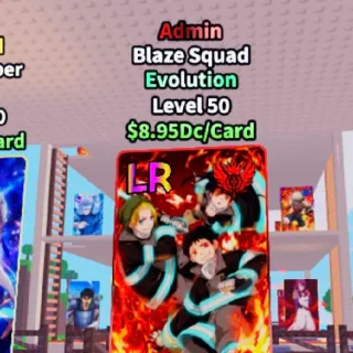 8.95dc Admin Blaze Squad | Anime Card Farm